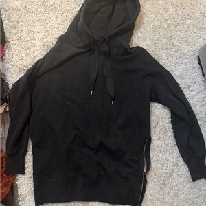 Aerie Gray Hoodie Sweatshirt